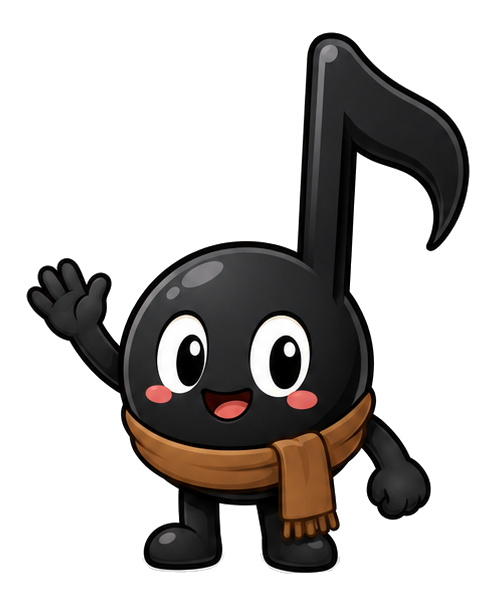Noti, the NoteNamer mascot